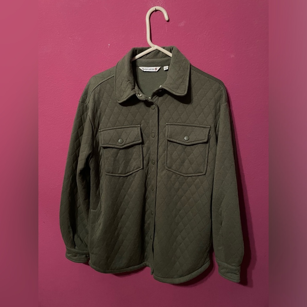 Mountain and Isles Olive Green Outdoor Jacket